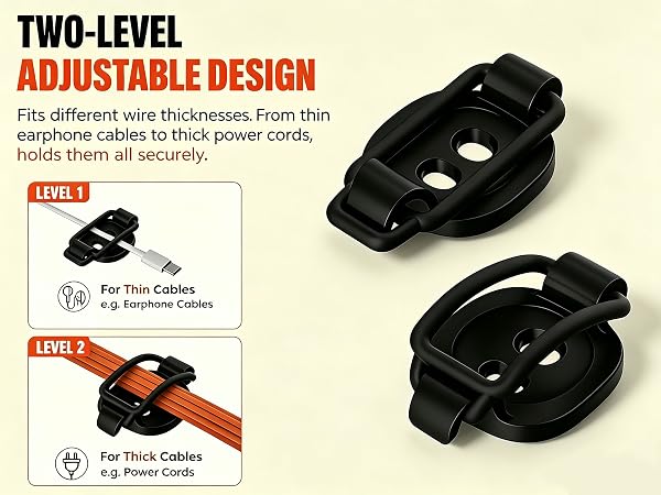 Adhesive Cable Clips