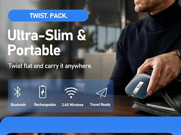 Bluetooth Travel Mouse