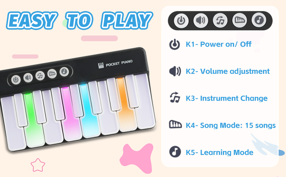 portable mini piano