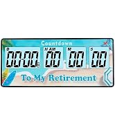 Jayron Reusable and Magnet Countdown Timer 9999 Days Digital Alarm Loud Clock Bedside Reminder, K...