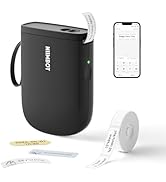 NIIMBOT D11 New Version Label Maker Machine with Tape,300DPI Bluetooth Label Printer, Portable Th...