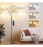 SIBRILLE 27W Floor Lamps for Living Room - Super Bright Dimmable Tree Floor Lamp, Modern Standing...