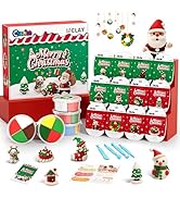 CyaJm Air Dry Clay Christmas Kit - 12 Festive Themed Individual Clay Packs, Non-Toxic Ultra-Light...