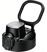 Soledea Auto Flip Lid for Hydro Flask Wide Mouth, Great Spout Lid for Simple Modern, Iron Flask a...