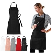 VITA ELEGANTE Aprons with Pocket – Waterproof Adult Apron for Cooking, Baking, Kitchen, Chef or C...