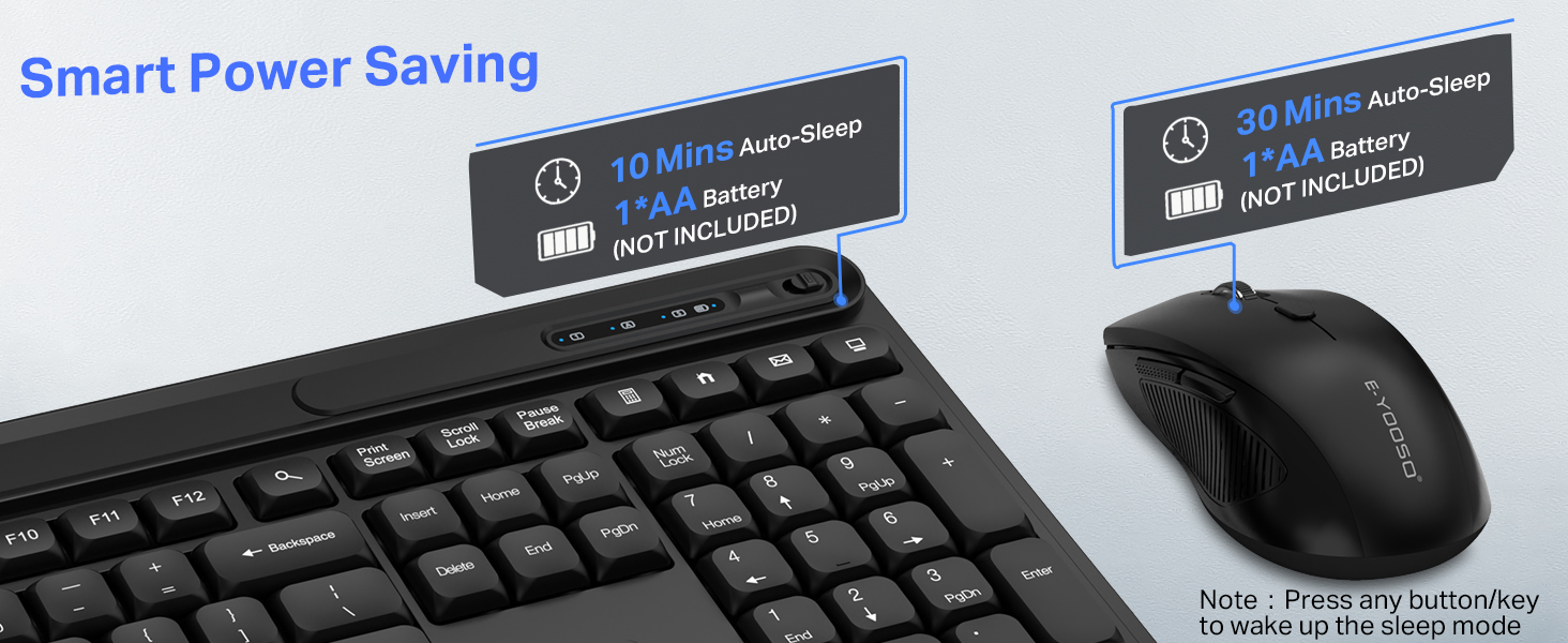 wireless keyboard and mouse combo