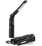 [Upgraded Version]Double-Sided LED Work Light, Flashlight, Rechargeable Work Light, Portable Insp...