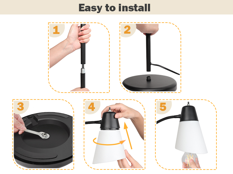 classroom floor lamp