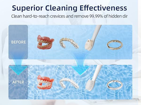 Superior cleaning Effectiveness