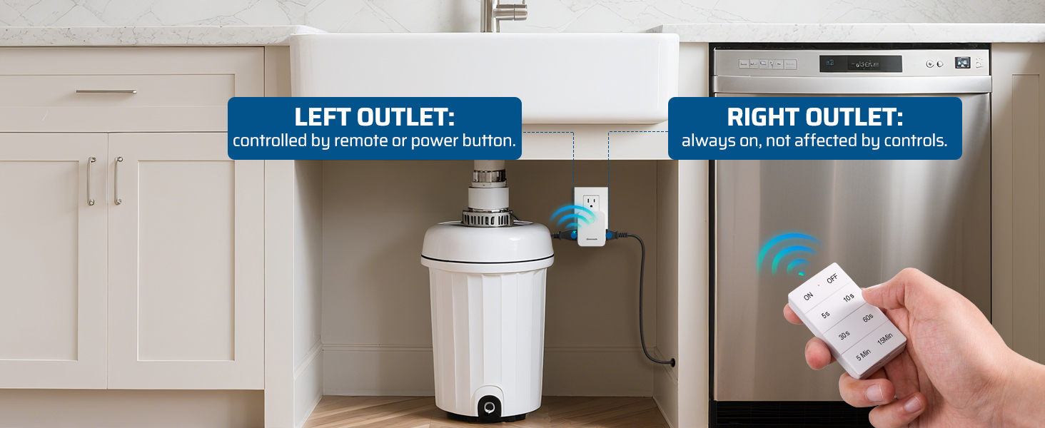 garbage disposal switch