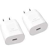 (2Pack) USB C 25W Super Fast Wall Charger for iPhone 13/13 Pro/12/12 Pro/12 Pro Max/11/Xs Max,iPa...