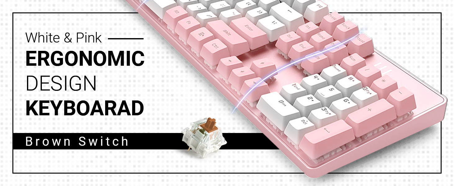 hot swappable keyboard mx keys full size mechanical keyboard brown switches gaming keyboards