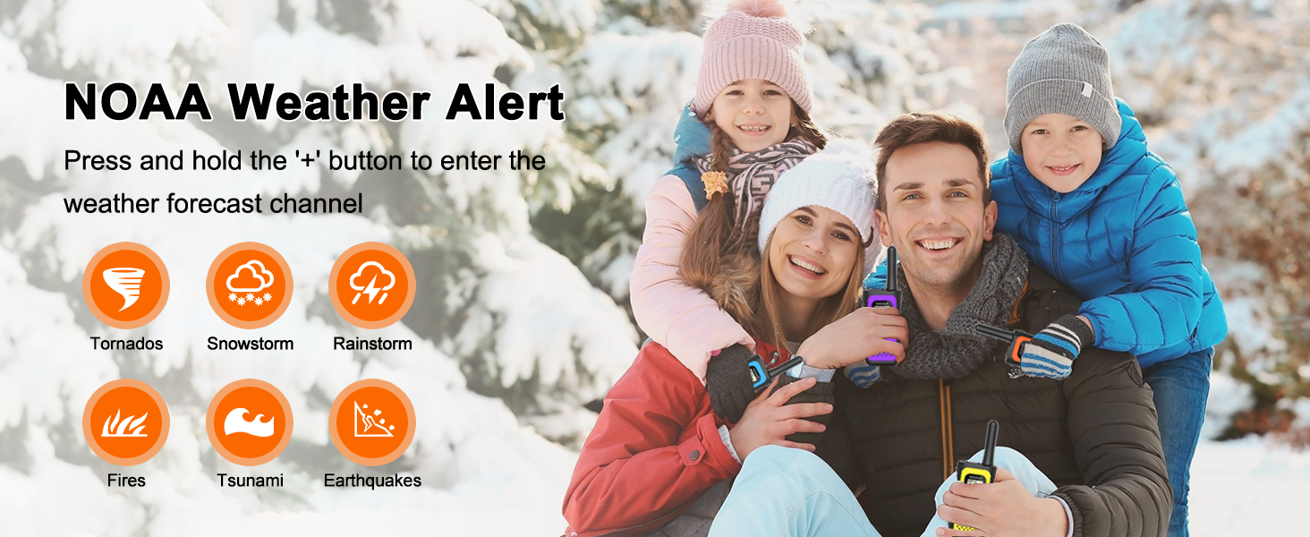 NOAA Walkie Talkies