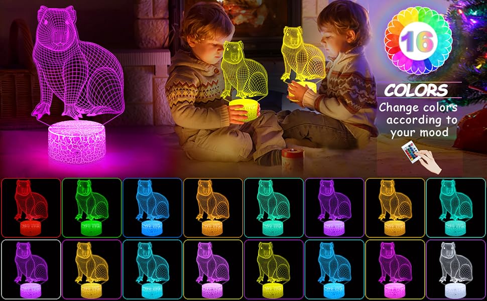 16 color lamp dimmable soft-light,red,blue,purple,green,yellow,white