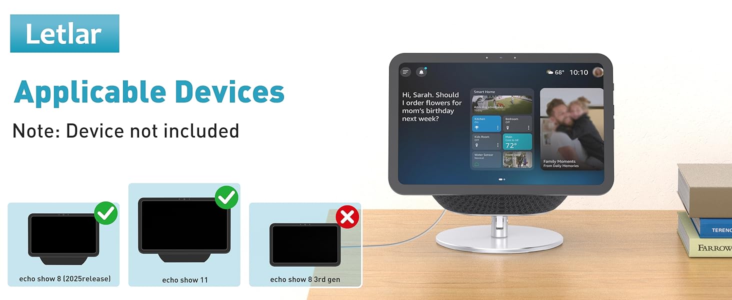 W11-1 Silver-ECHO SHOW 11 STAND