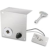 GRISUN Fire Pit Gas Burner Spark Ignition Kit, Gas Control Kit for Indoors Outdoors, Including Ga...