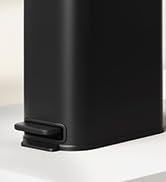 Cesun Black Bathroom Trash Can