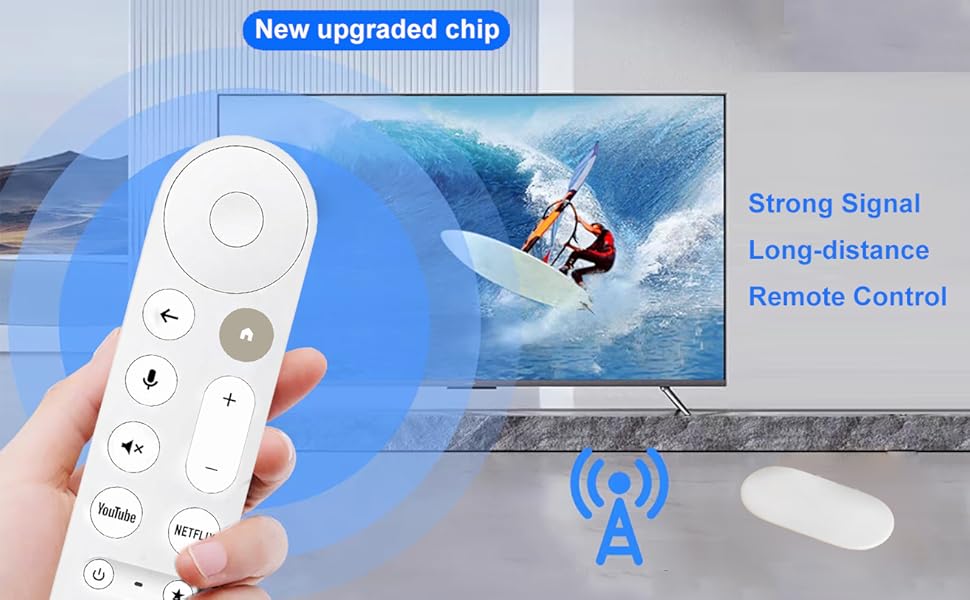 Replacement Voice Remote Only for Google TV Streamer (4K) Box