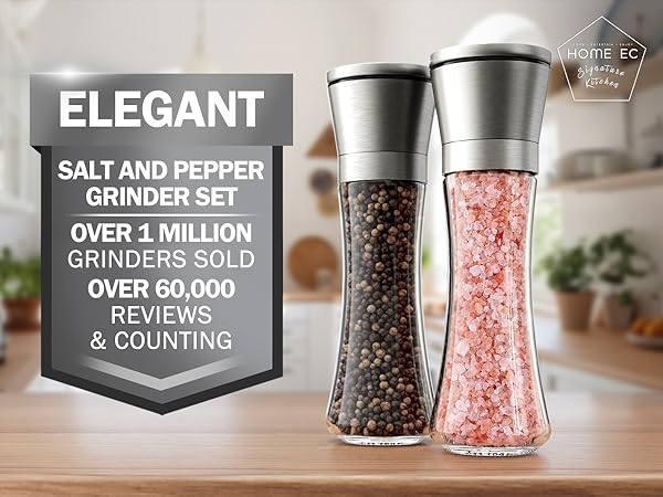 salt and pepper grinder set
