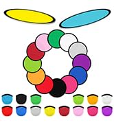 140 PCS Foldable Flying Disc Fans with Bags, 9.8'' DIY Handheld Fabric Folding Fan, Black Egde Fr...