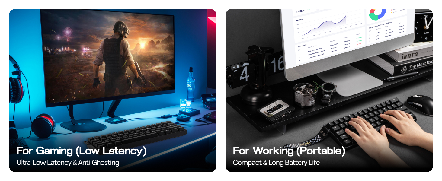wireless gaming keyboard