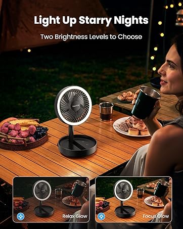camping fan rechargeable