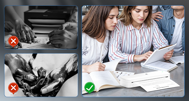 portable printers wireless for travel