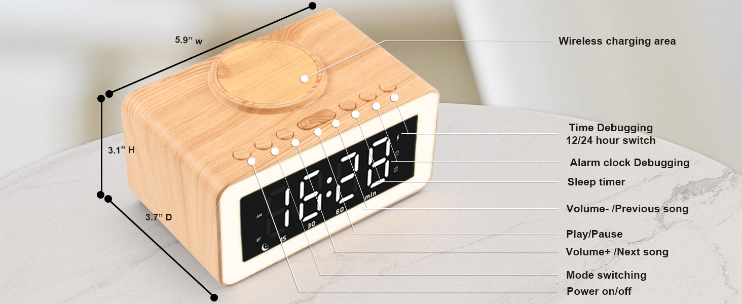 smart clock alarm battery simple nest powered vibrating alexa travel cute analog sunlight clocks