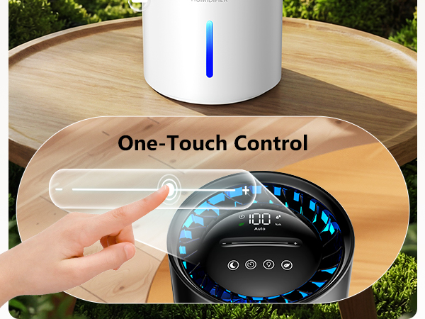 Mist-Free Evaporative Humidifier