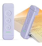 Glocusent USB Rechargeable Book Light, Portable Clip-on LED Reading Light, Reading Lights for Boo...