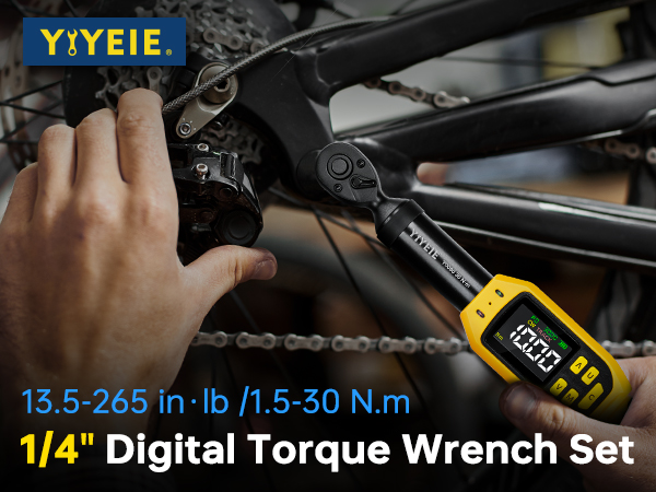 digital torque wrench 1/4