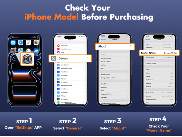 screen protector for 17 pro