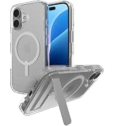ZAGG Crystal Palace Snap with Kickstand Case for iPhone 16 - MagSafe &amp; Wireless Charging Compatib...