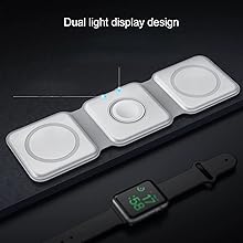 showing lights display on charger