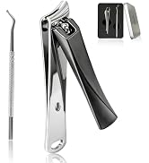 Ingrown Nail Clipper Slanted Curved Blade Toenails Clippers for Thick Toenails Ingrown Nails Toen...