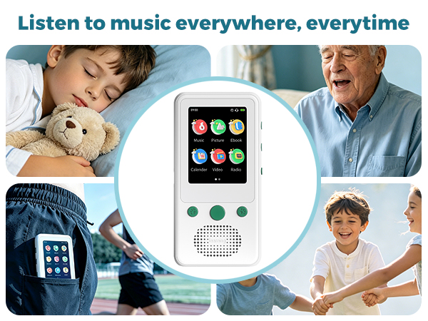 kids mp3 player with Bluetooth