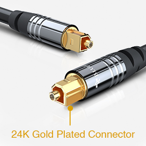 BlueRigger cl3 toslink digital optical cable audio TV toslink extension cable PS4 Xbox