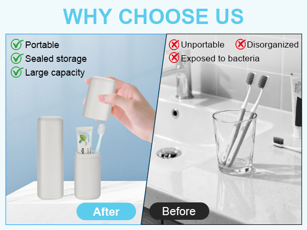 gray toothbrush holder set