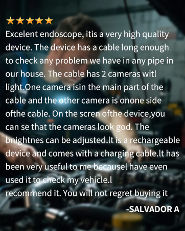 Dual-Lens Borescope with Light