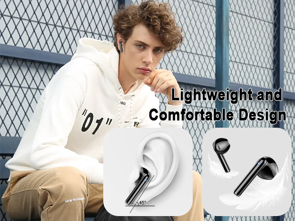 Wireless Earbuds Bluetooth Ear Buds Bluetooth Headphones Running in Ear Wireless Earphones Headset