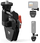 VRIG Motorcycle Windshield Clip Mount for Insta 360 X5 X4 X3 Camera Clamp Mount with 1/4" Adapter...