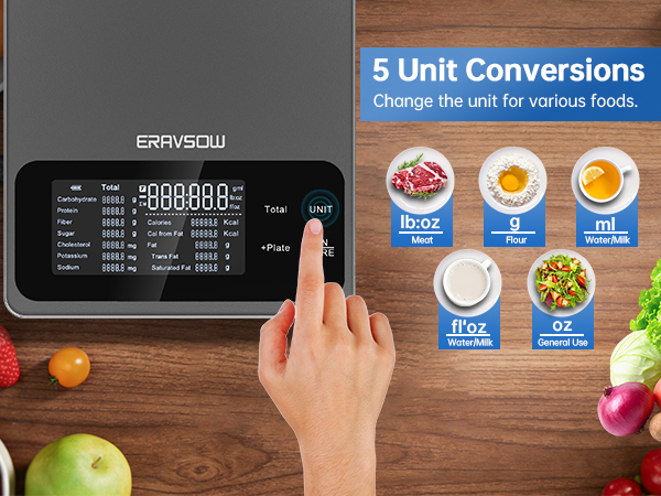 Scale with Nutritional Calculator