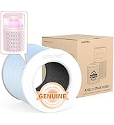 AIRROMI A2002 HEPA Air Purifier Replacement Filter, 4-In-1 Original Filter, Remove 99.97% of 0.3 ...