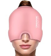 ONLYCARE Migraine Relief Cap, Upgraded Odorless Migraine Ice Head Wrap, Headache Relief Hat for M...