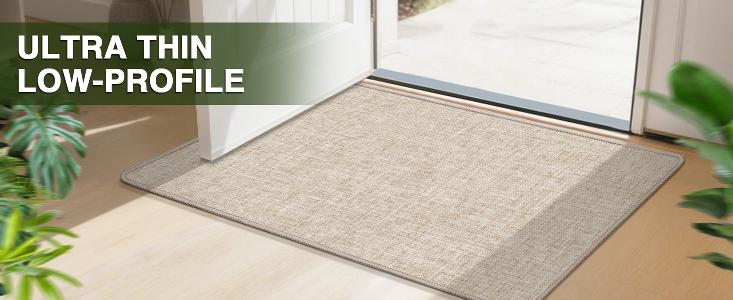 ultra thin indoor door mat