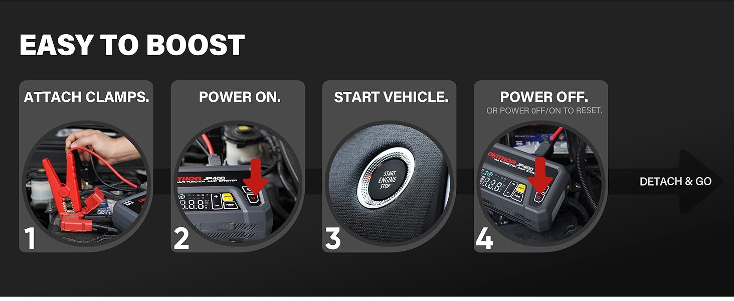 battery starter car jumper