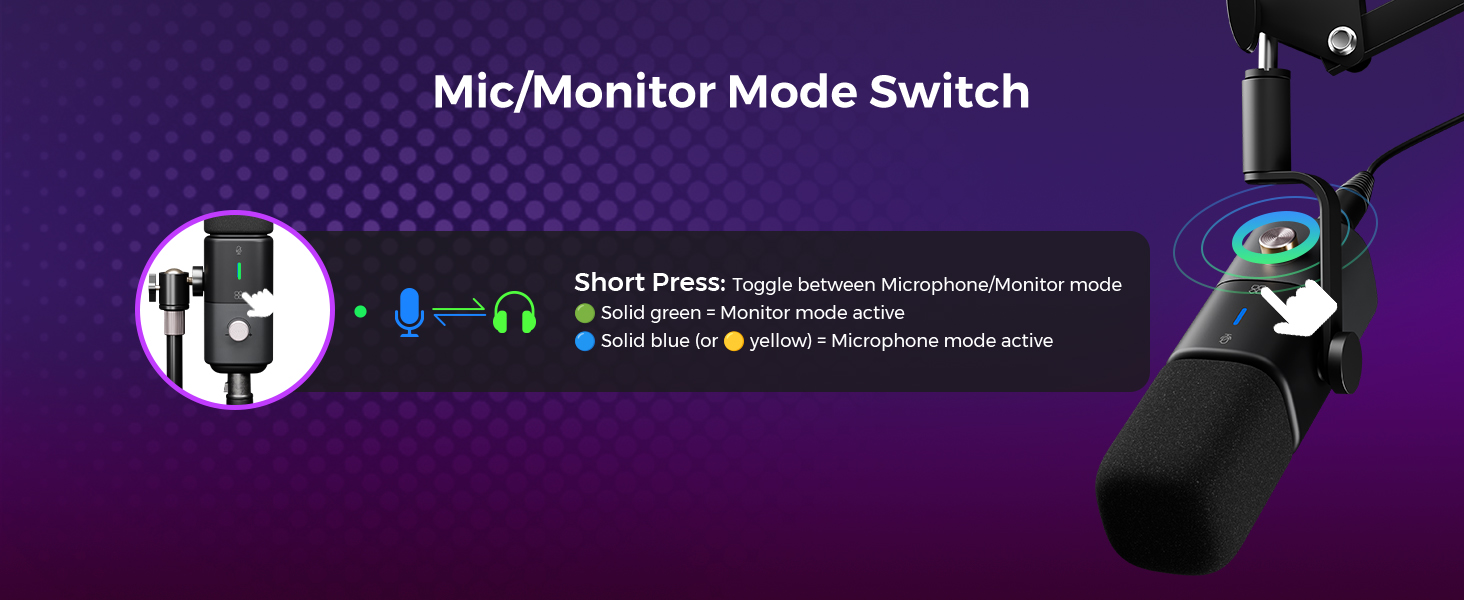 music recording microphone