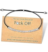 Tarsus Morse Code Bracelets Jewelry Gifts for Women Men Best Friend Teen