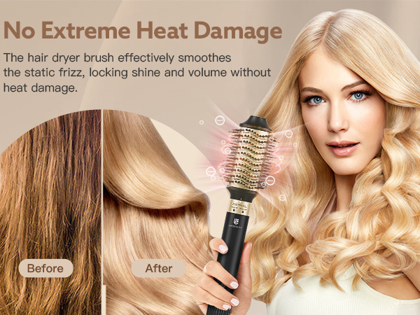 Webeauty hair dryer brush blow 5 in 1 air styler