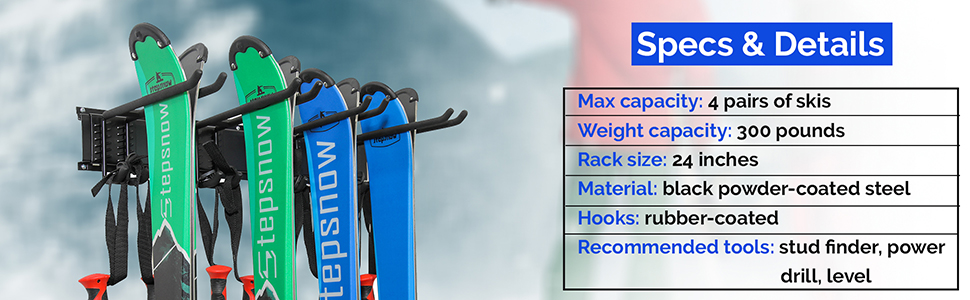 ski poles holder 